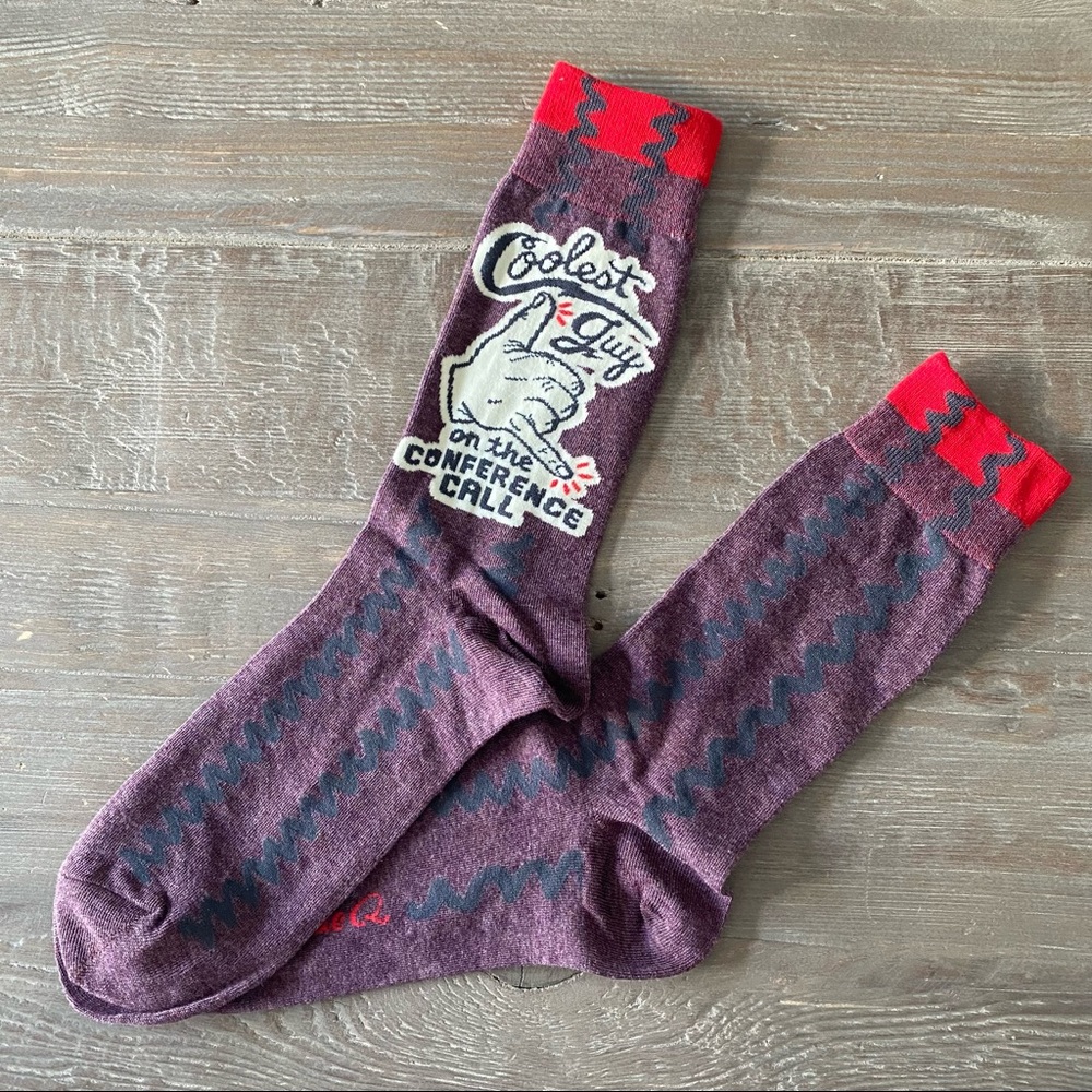 Blue Q “Coolest guy on the conference call” Socks